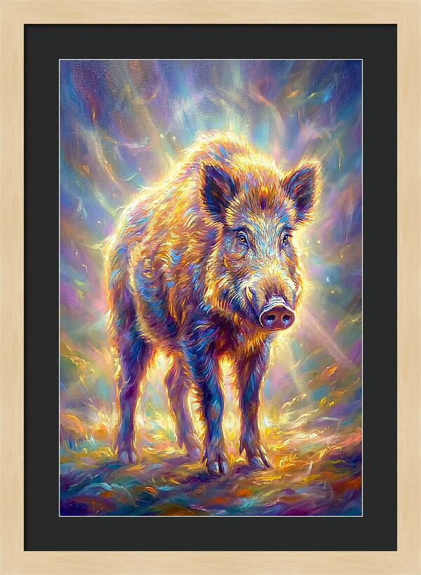 Wild Boar Portrait