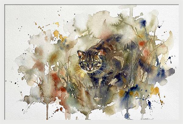 Wild Flatheaded Cat Encounter