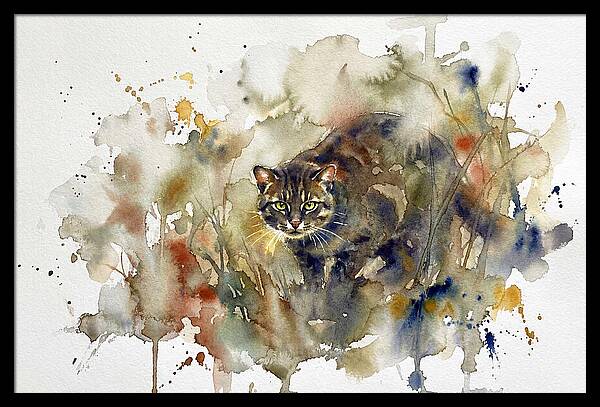 Wild Flatheaded Cat Encounter