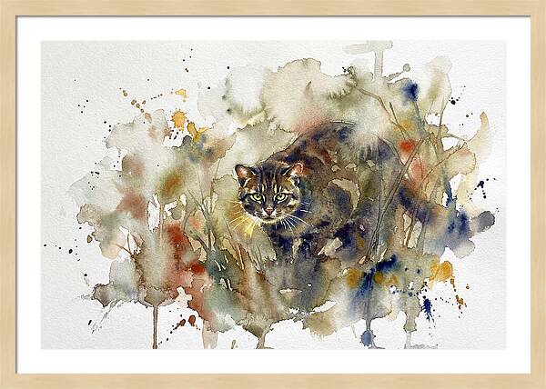 Wild Flatheaded Cat Encounter