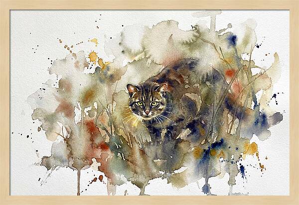 Wild Flatheaded Cat Encounter