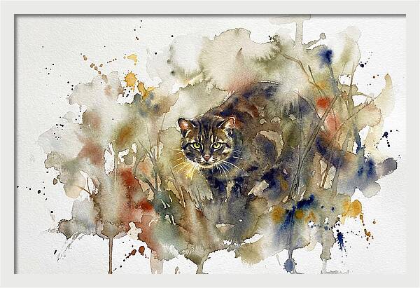 Wild Flatheaded Cat Encounter