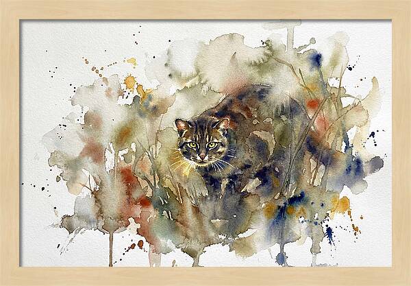 Wild Flatheaded Cat Encounter