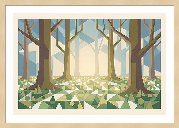 Wild Garlic Carpet In Spring