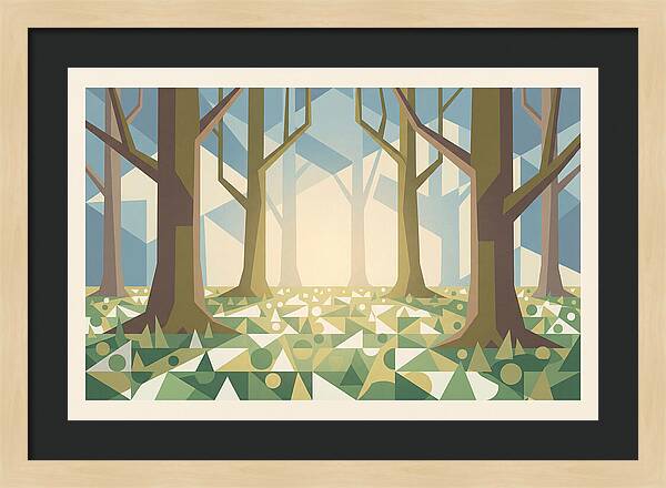 Wild Garlic Carpet In Spring