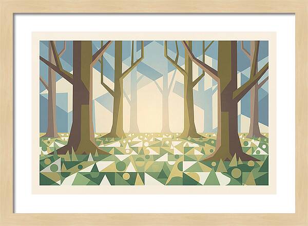 Wild Garlic Carpet In Spring