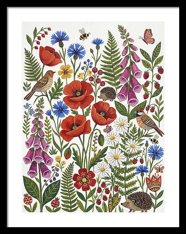 Wildflower Collection Folk Art