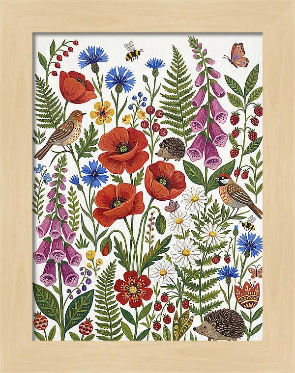 Wildflower Collection Folk Art