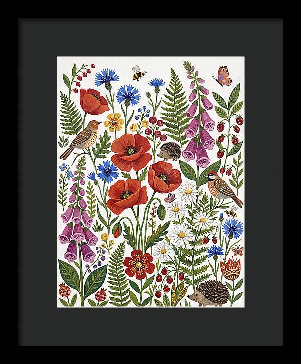 Wildflower Collection Folk Art