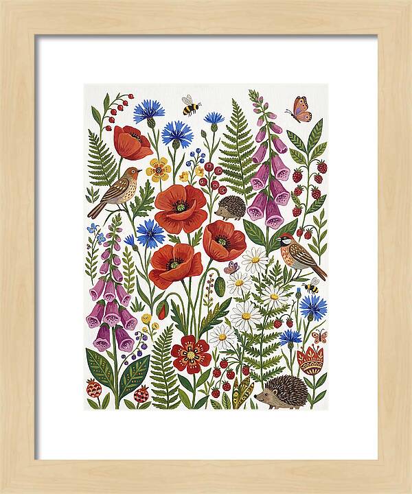 Wildflower Collection Folk Art