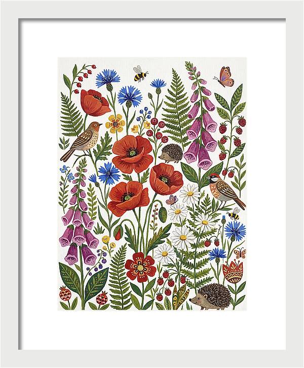 Wildflower Collection Folk Art