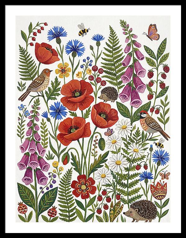 Wildflower Collection Folk Art