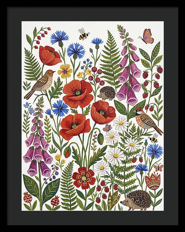Wildflower Collection Folk Art