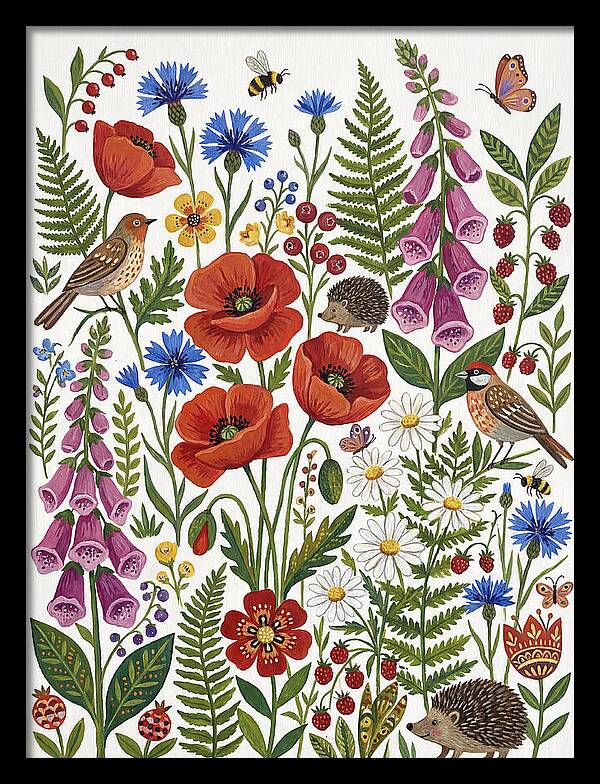 Wildflower Collection Folk Art