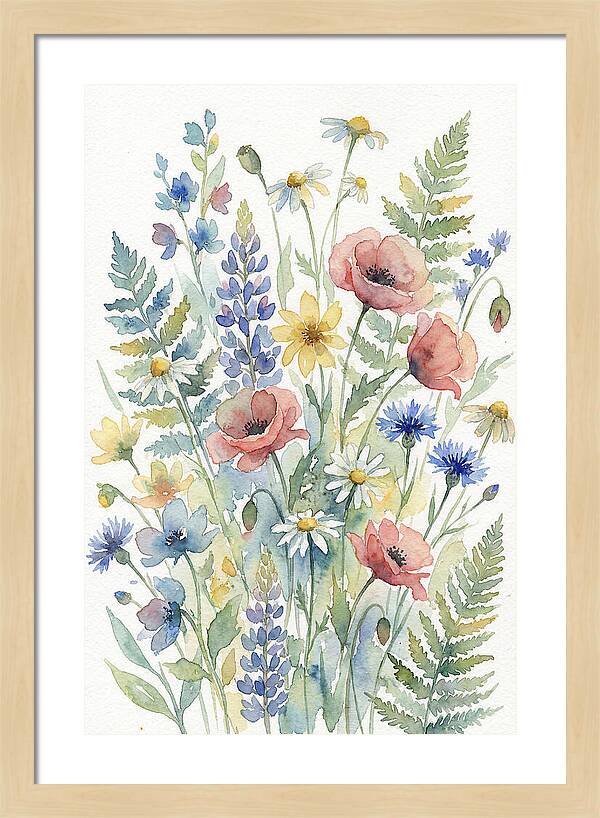 Wildflower Collection Watercolor