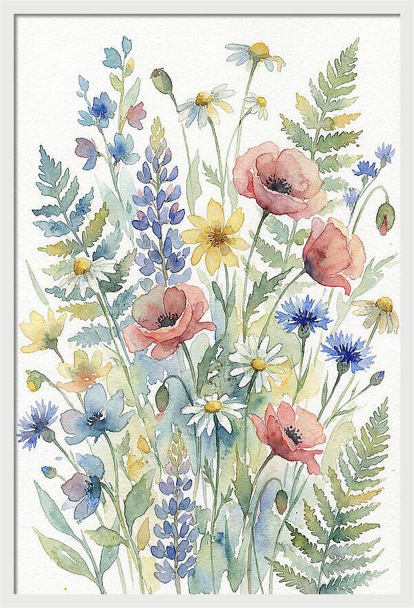Wildflower Collection Watercolor