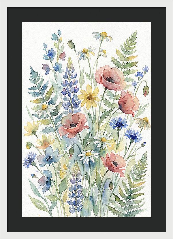 Wildflower Collection Watercolor
