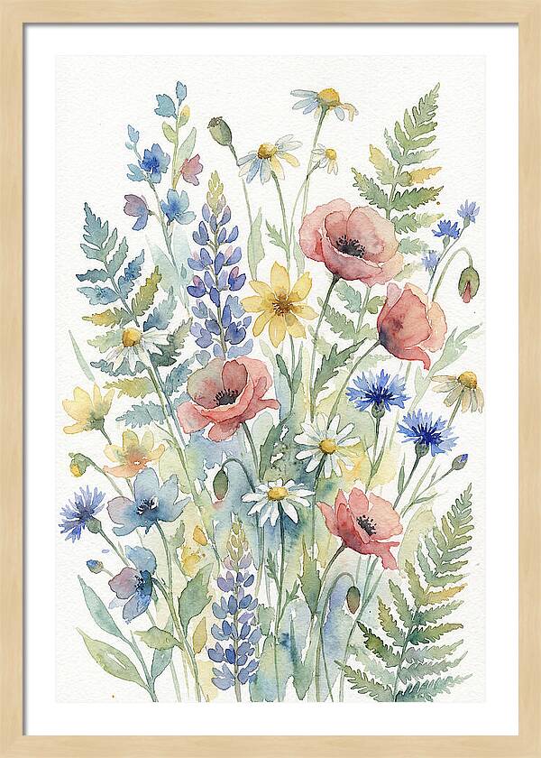 Wildflower Collection Watercolor