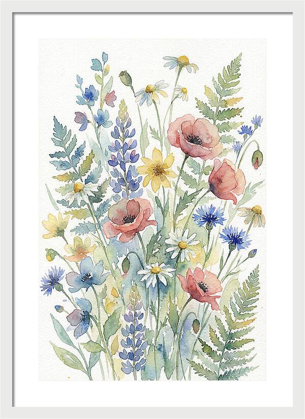 Wildflower Collection Watercolor