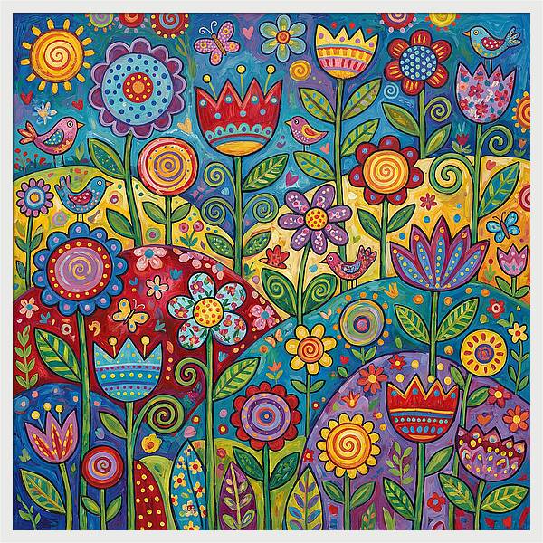 Wildflower Field Delight