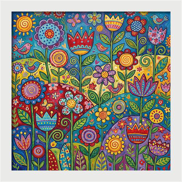 Wildflower Field Delight