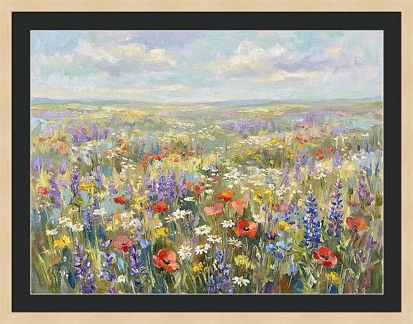 Wildflower Field Serenity