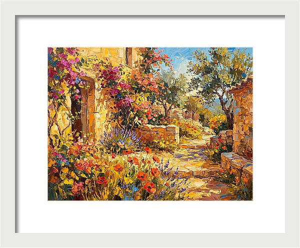 Wildflower Garden Pathway