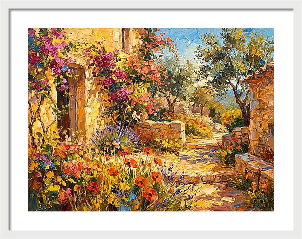 Wildflower Garden Pathway