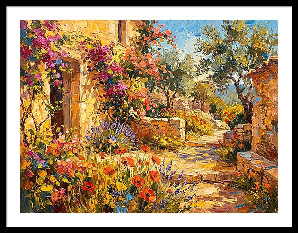 Wildflower Garden Pathway