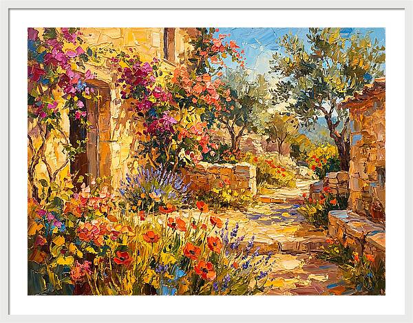 Wildflower Garden Pathway