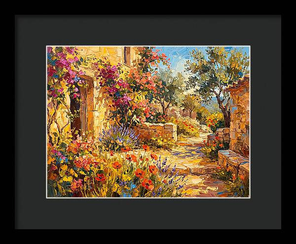 Wildflower Garden Pathway