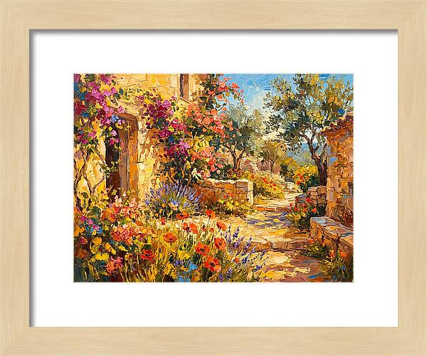 Wildflower Garden Pathway
