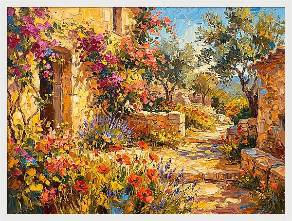 Wildflower Garden Pathway