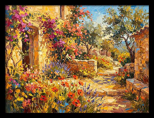 Wildflower Garden Pathway