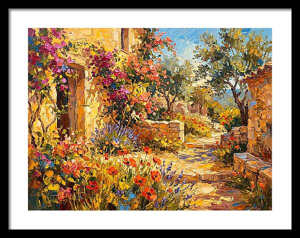 Wildflower Garden Pathway