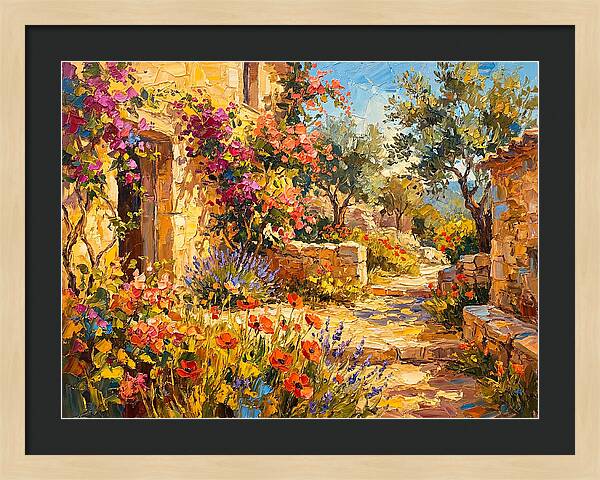 Wildflower Garden Pathway