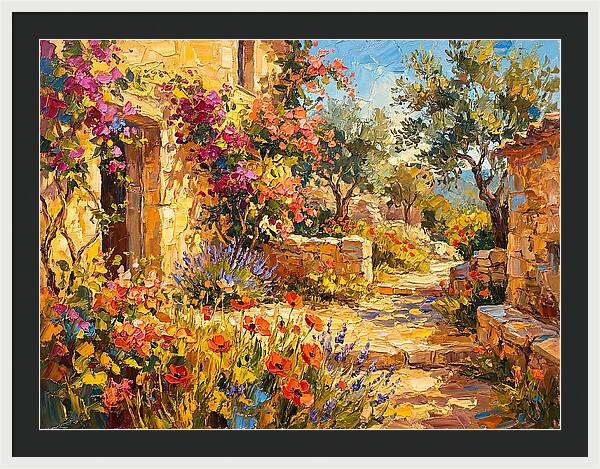 Wildflower Garden Pathway