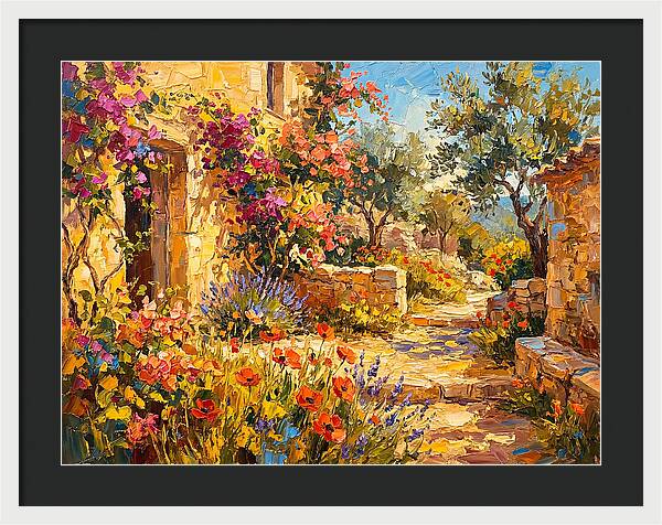 Wildflower Garden Pathway