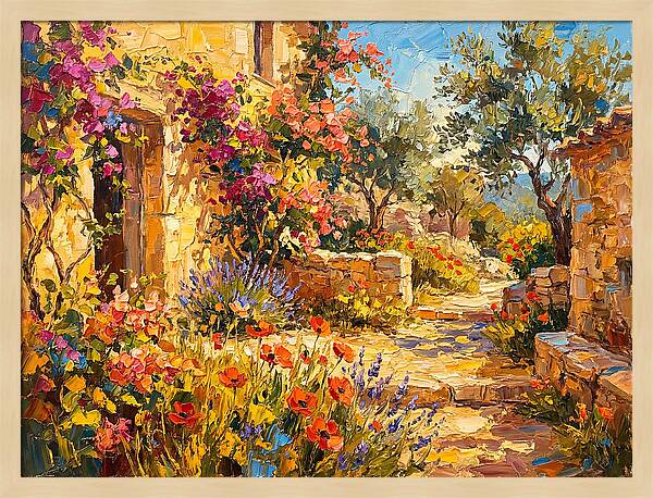 Wildflower Garden Pathway