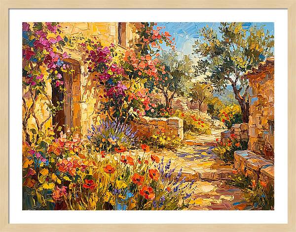 Wildflower Garden Pathway