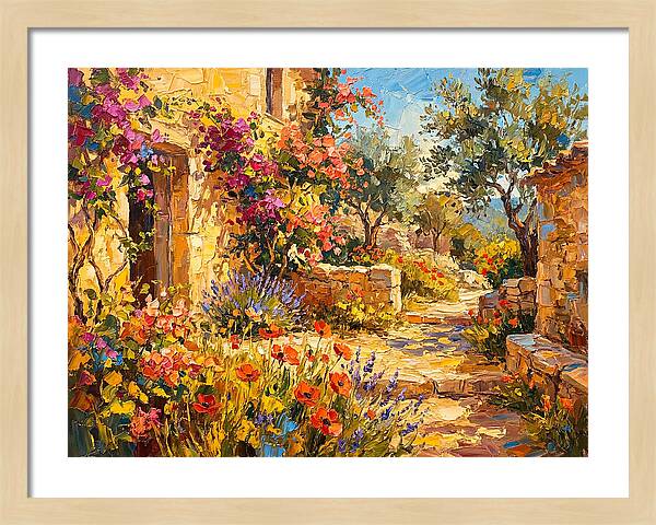 Wildflower Garden Pathway