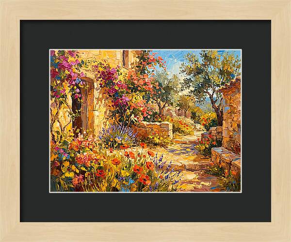 Wildflower Garden Pathway