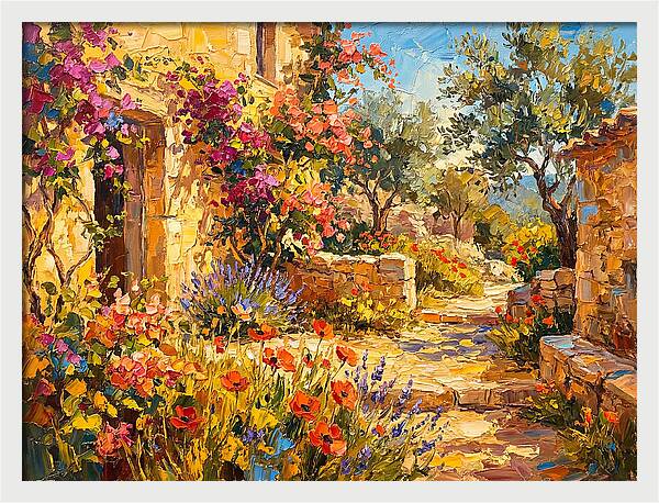 Wildflower Garden Pathway