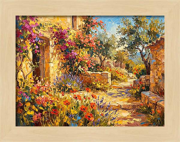 Wildflower Garden Pathway