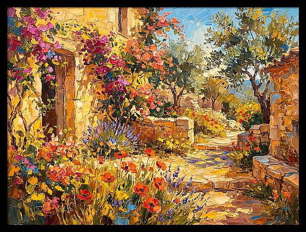 Wildflower Garden Pathway