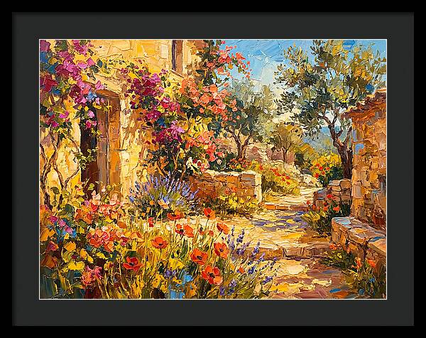 Wildflower Garden Pathway