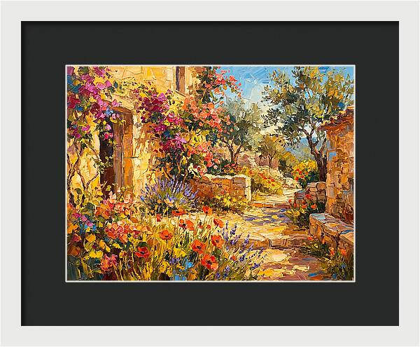 Wildflower Garden Pathway