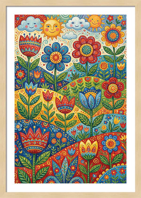 Wildflower Landscape Delight