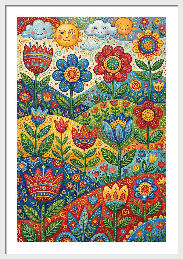 Wildflower Landscape Delight