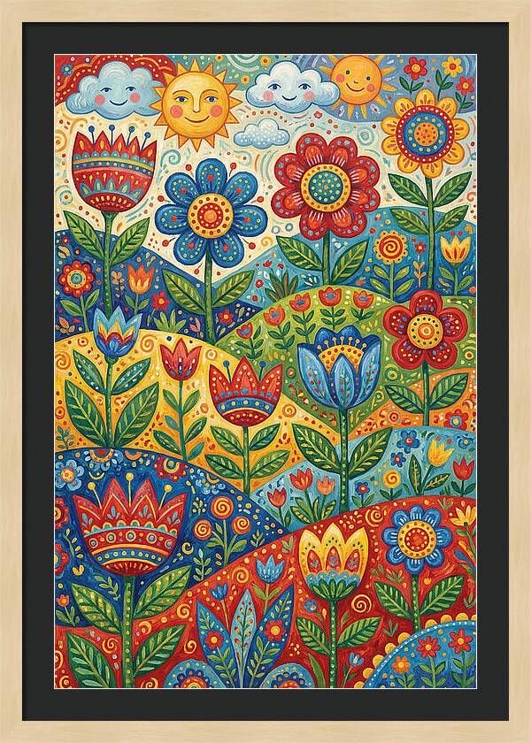 Wildflower Landscape Delight